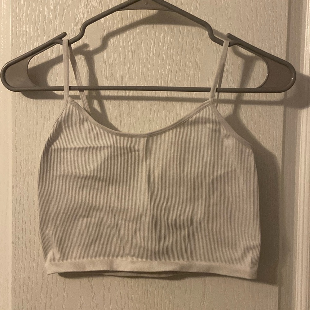 Tank top, Color: white, size: M/L